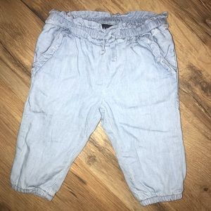 GAP light denim baby pants!